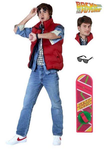 Men's Back to the Future Marty McFly Costume Package - US 3771