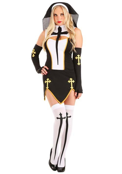 Bad Habit Nun Costume for Women - US 9503