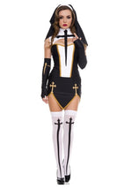 Bad Habit Nun Costume for Women - US 9503