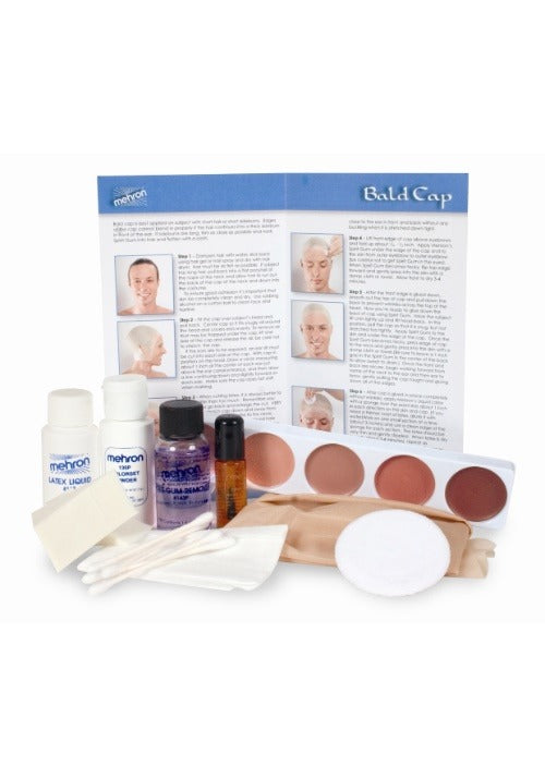 Mehron Bald Cap Costume Kit - US 2820