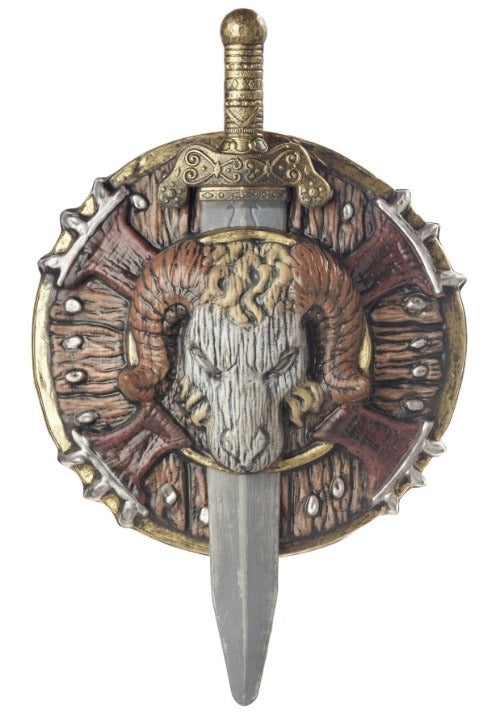 Barbarian Combat Shield and Sword - US 1768