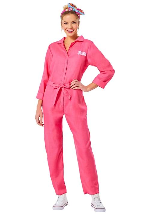 Barbie Movie Pink Jumpsuit Costume for Women - US 5766