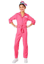 Barbie Movie Pink Jumpsuit Girl's Costume - US 1155