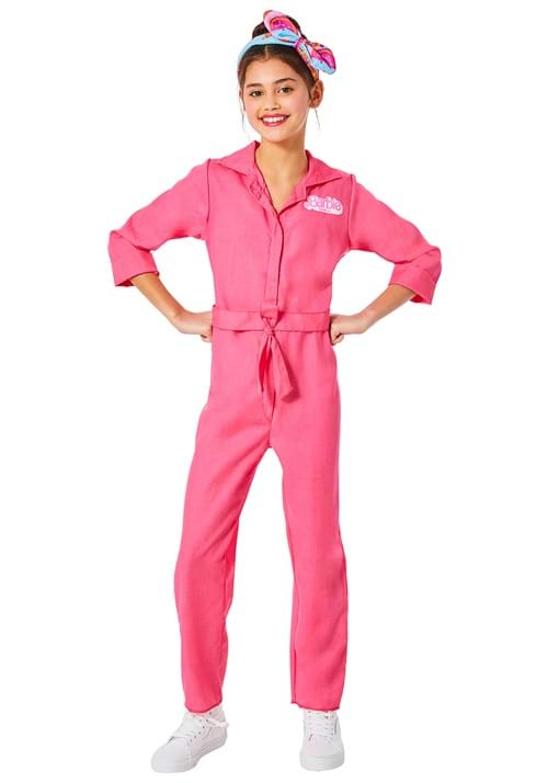 Barbie Movie Pink Jumpsuit Girl's Costume - US 1155
