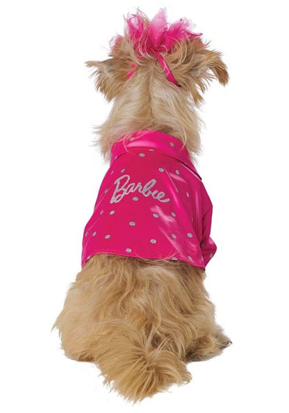 Barbie Pink Jacket Costume for Pets - US 9389