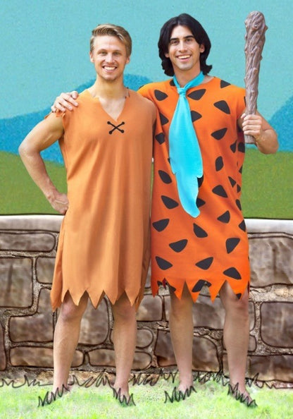 Barney Rubble Costume for Men - US 2174
