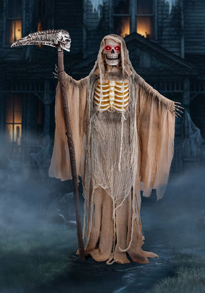 5.5FT Barrowman the Warding Reaper Animatronic Decoration - Scream Saver - US 8940