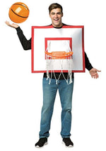 Basketball Hoop and Ball Costume for Adults - US 3373