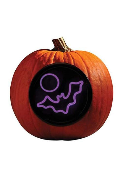 Neon Light Bat Pumpkin Carving Kit - US 4621