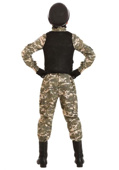 Child Battle Soldier Costume - US 3281