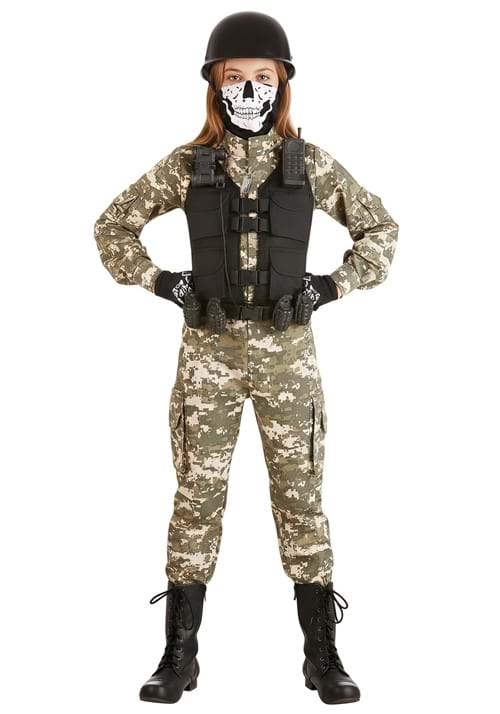 Child Battle Soldier Costume - US 3281