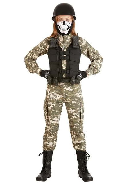 Child Battle Soldier Costume - US 3281