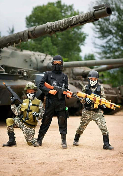 Child Battle Soldier Costume - US 3281