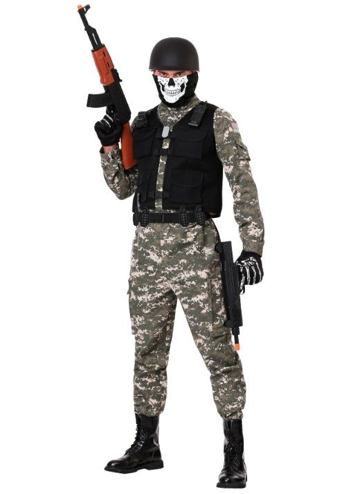 Battle Soldier Adult Costume - US 2624