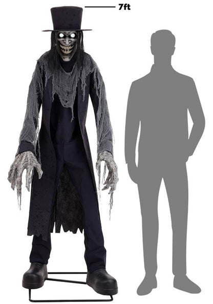 7FT Bavroga the Shadow Man Animatronic Decoration - US 3911