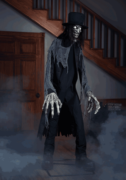 7FT Bavroga the Shadow Man Animatronic Decoration - US 3911