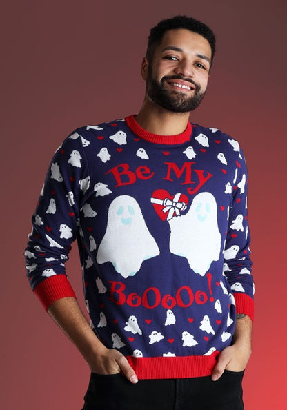 Be My Boo Valentine's Day Sweater for Adults - US 6327