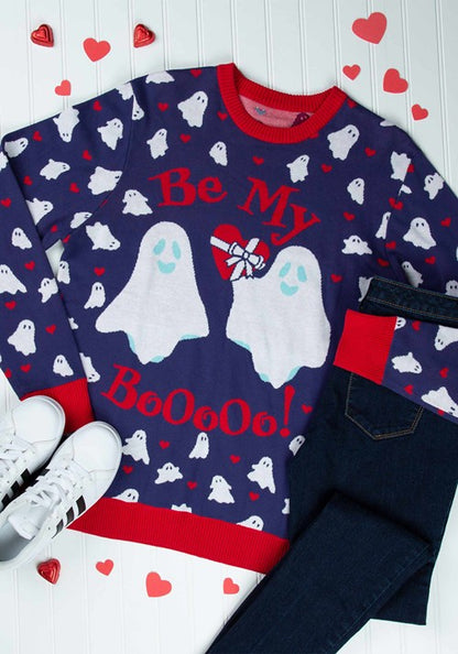 Be My Boo Valentine's Day Sweater for Adults - US 6327