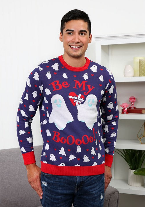 Be My Boo Valentine's Day Sweater for Adults - US 6327
