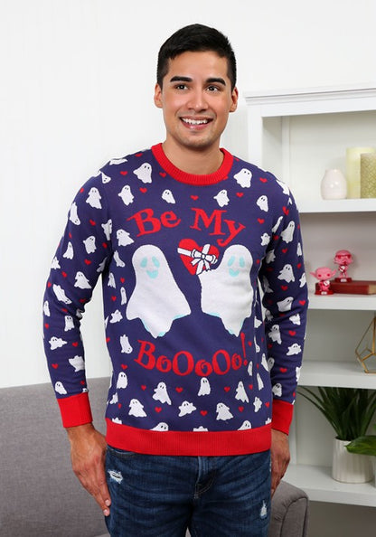 Be My Boo Valentine's Day Sweater for Adults - US 6327