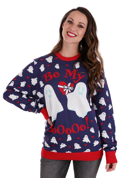 Be My Boo Valentine's Day Sweater for Adults - US 6327
