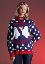 Be My Boo Valentine's Day Sweater for Adults - US 6327