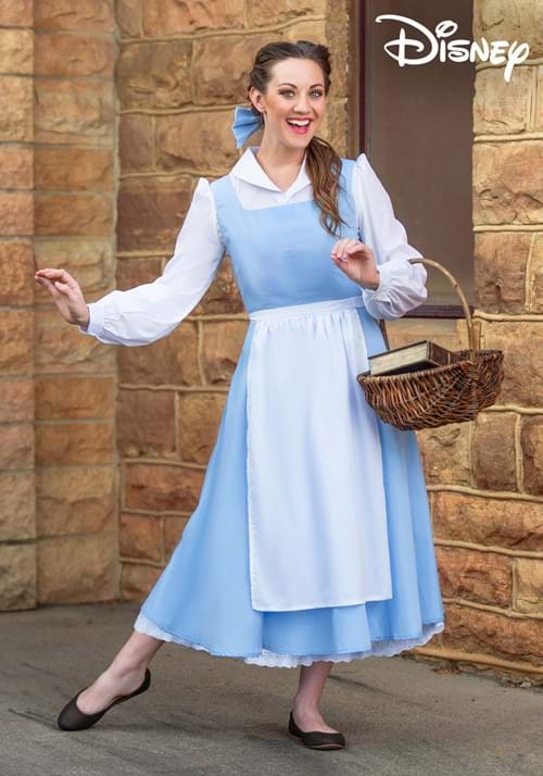 Belle Blue Dress Costume for Women from Disney's Beauty and the Beast - US 8401