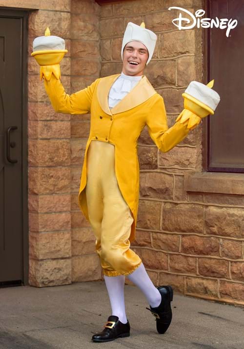 Lumiere Costume for Men from Disney's Beauty and the Beast - US 2291