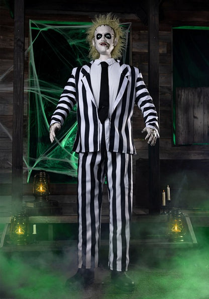 6.4FT Beetlejuice Animatronic Halloween Decoration - US 4874