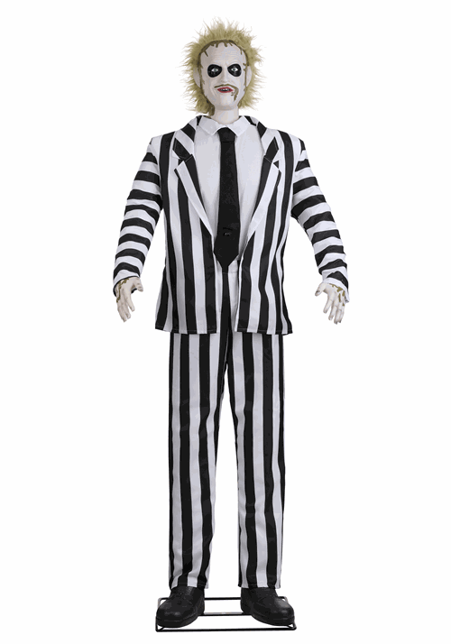 6.4FT Beetlejuice Animatronic Halloween Decoration - US 4874