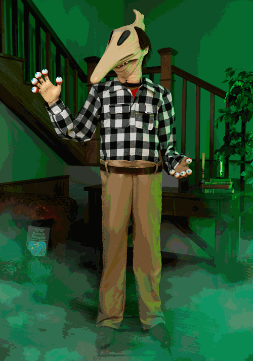 6.3FT Beetlejuice Adam Animatronic Decoration - US 5669