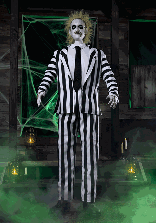 6.4FT Beetlejuice Animatronic Halloween Decoration - US 4874