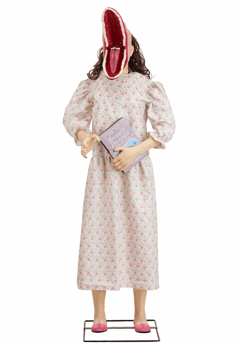 5.5FT Beetlejuice Barbara Animatronic Decoration - US 6549