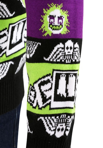 Beetlejuice Lydia Deetz Adult Halloween Sweater - US 9523