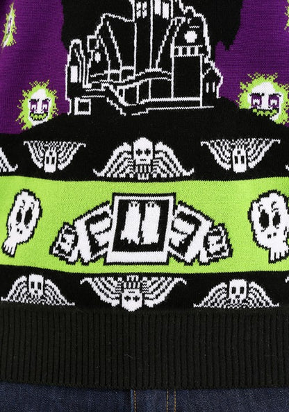 Beetlejuice Lydia Deetz Adult Halloween Sweater - US 9523