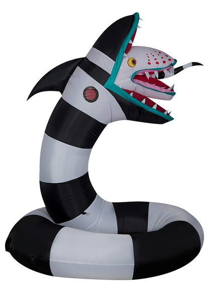 6FT Beetlejuice Sandworm Inflatable Decoration - US 2772