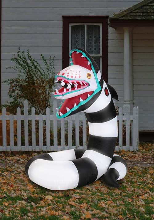 6FT Beetlejuice Sandworm Inflatable Decoration - US 2772