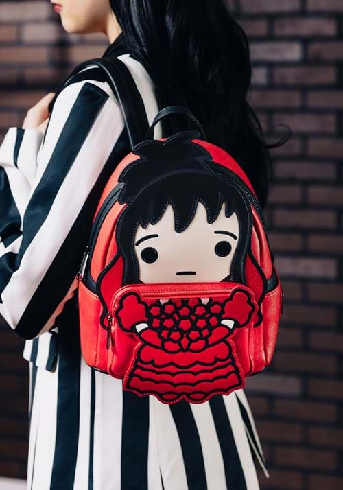 Loungefly Beetlejuice Wedding Lydia Mini Backpack - US 3660