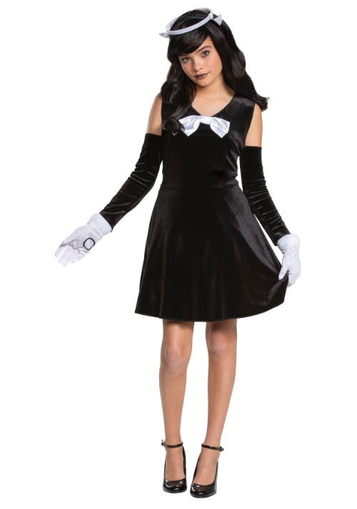 Girl's Bendy and the Ink Machine Alice Angel Costume - US 1179