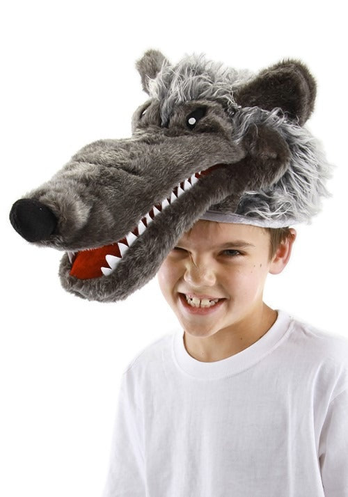 Big Bad Wolf Costume Plush Hat - US 4988