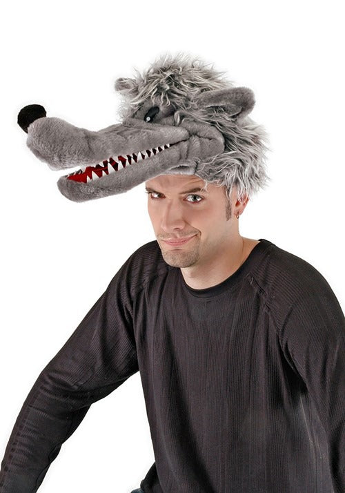 Big Bad Wolf Costume Plush Hat - US 4988
