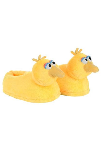 Sesame Street Adult Big Bird Plush Slippers - US 2044