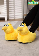 Sesame Street Adult Big Bird Plush Slippers - US 2044
