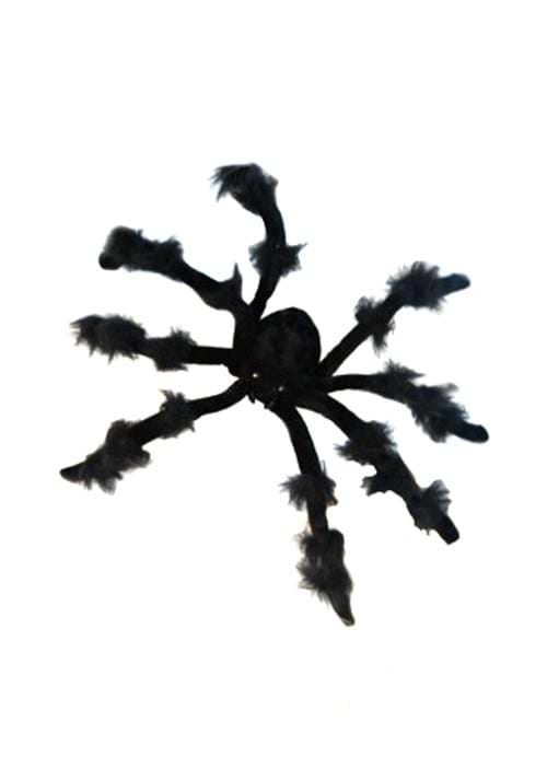 20-Inch Poseable Black Spider Decoration - US 0808