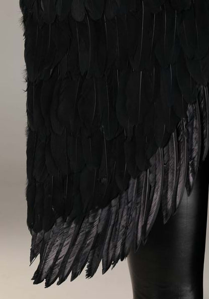 Adult Black Costume Angel Wings - US 0657