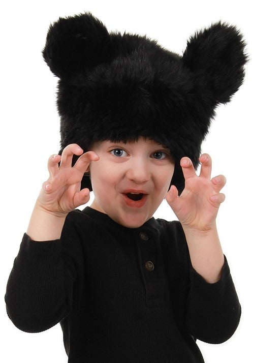 Black Bear Adult Plush Costume Hat - US 9232
