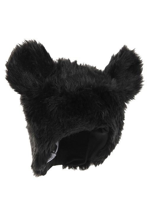 Black Bear Adult Plush Costume Hat - US 9232