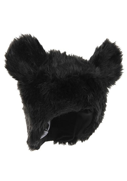 Black Bear Adult Plush Costume Hat - US 9232