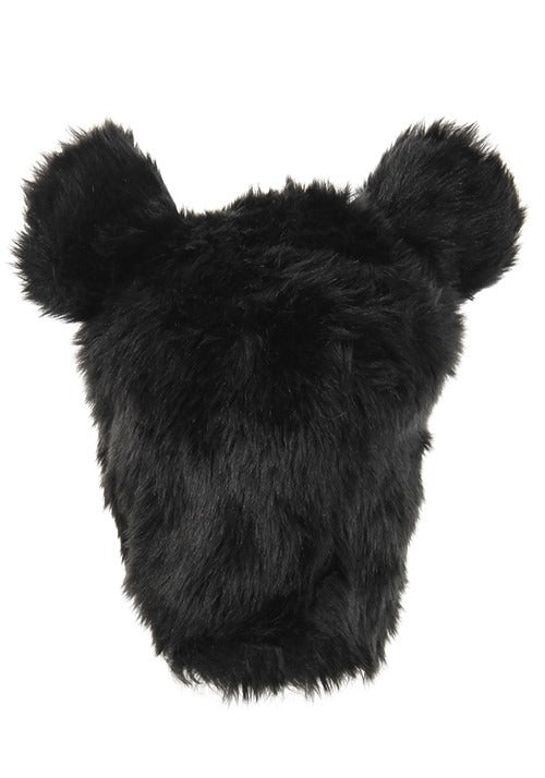Black Bear Adult Plush Costume Hat - US 9232