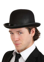 Men's Black Costume Bowler Hat - US 8002